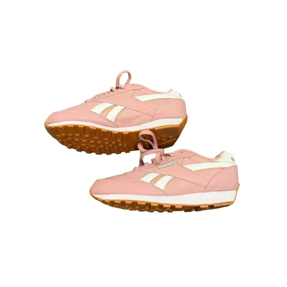 Reebok Women's Rewind Run Athletic Sneaker Smoros/White/Rosegold 6.5